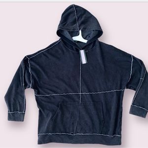 Wild Fable Black Oversized Hoodie Sweater New